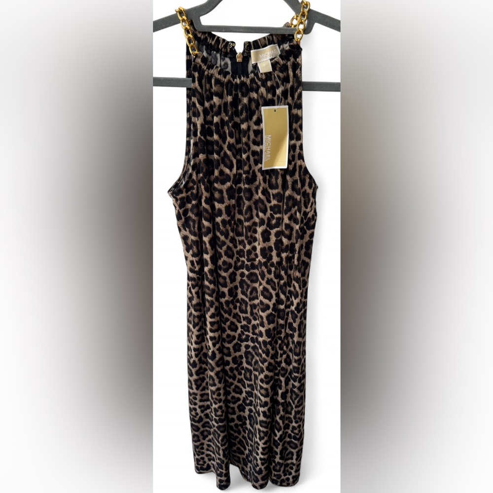 MICHAEL Michael Kors Animal Print Sleeveless dress